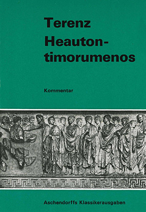 Cover: Heautontimorumenos (Der Selbstquäler). Text (Latein)