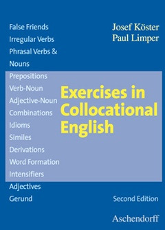 Cover: Exercises in Collocational English