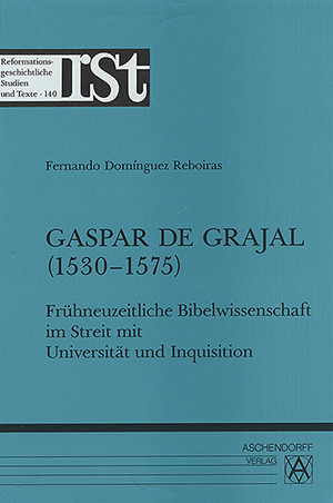 Cover: Gaspar de Grajal (1530-1575).