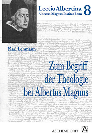 Cover: Zum Begriff der Theologie bei Albertus Magnus