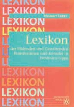 Cover: Lexikon der Bildenden und Gestaltenden Künstlerinnen und Künsterler in Westfalen-Lippe