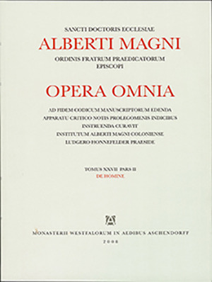 Cover: Opera Omnia / Alberti Magni Opera Omnia XXVII, Pars II