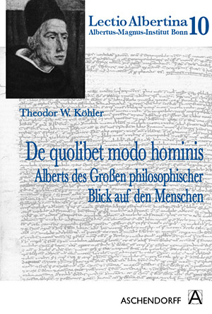 Cover: De quolibet modo hominis