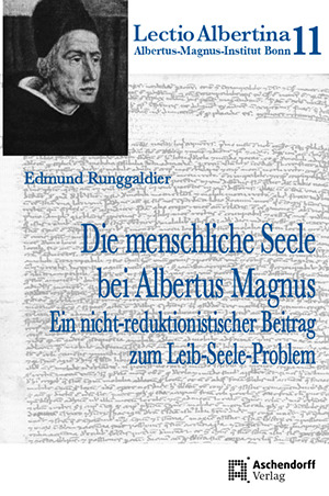 Cover: Die menschliche Seele bei Albertus Magnus