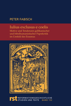 Cover: Iulius exclusus coelis