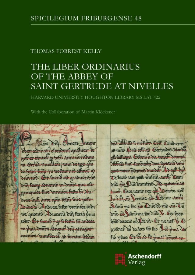 Cover: The Liber Ordinarius of the Abbey of St. Gertrude at Nivelles