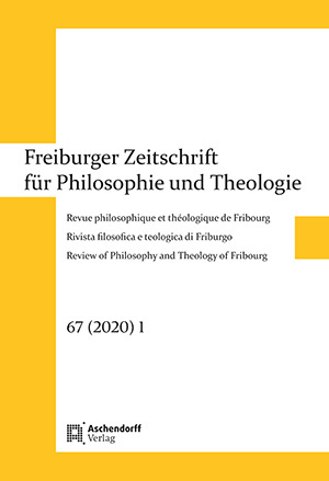 Cover: Freiburger Zeitschrift 67/2020, Heft 1