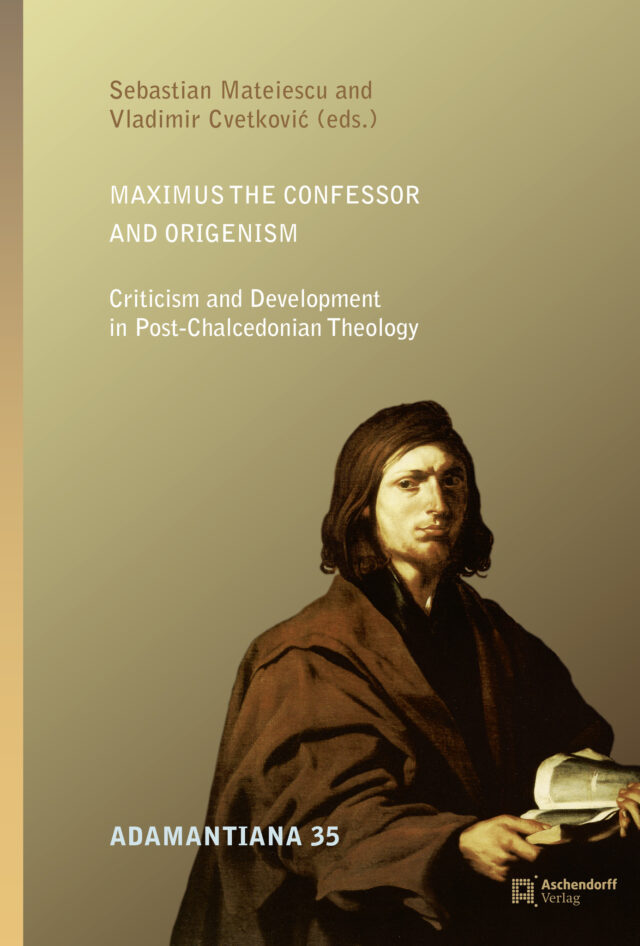Cover: Maximus the Confessor and Origenism