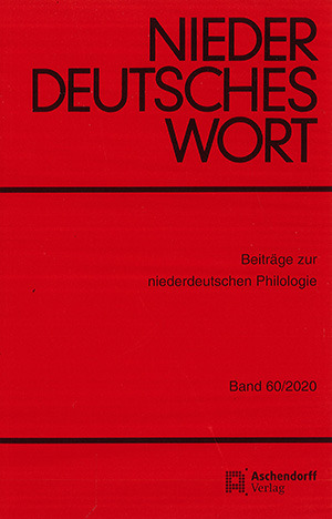 Cover: Niederdeutsches Wort 60