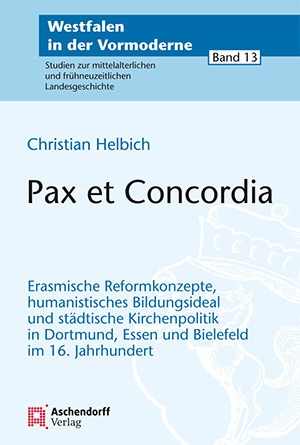 Cover: Pax et concordia