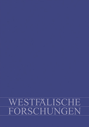 Cover: Westfälische Forschungen 66 – 2016