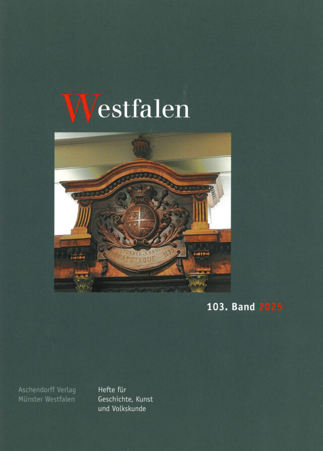 Cover: Westfalen 103. Band 2025