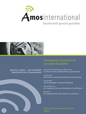 Cover: Amos-international 4/2024