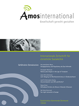 Cover: Amos-international 1/2025