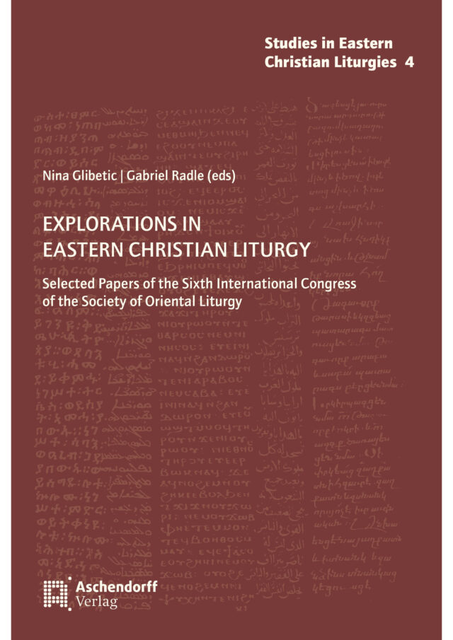 Cover: Explorations in Eastern Christian Liturgy