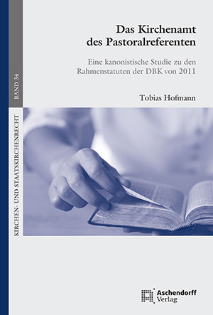 Cover: Das Kirchenamt des Pastoralreferenten