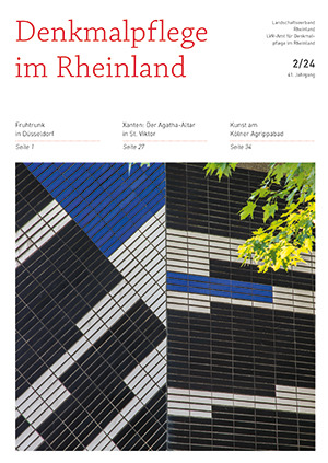 Cover: Denkmalpflege im Rheinland 2/2024