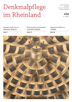 Cover: Denkmalpflege im Rheinland 4/2024