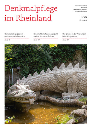 Cover: Denkmalpflege im Rheinland 3/2025
