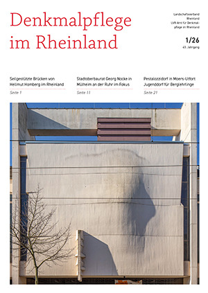 Cover: Denkmalpflege im Rheinland 1/2026