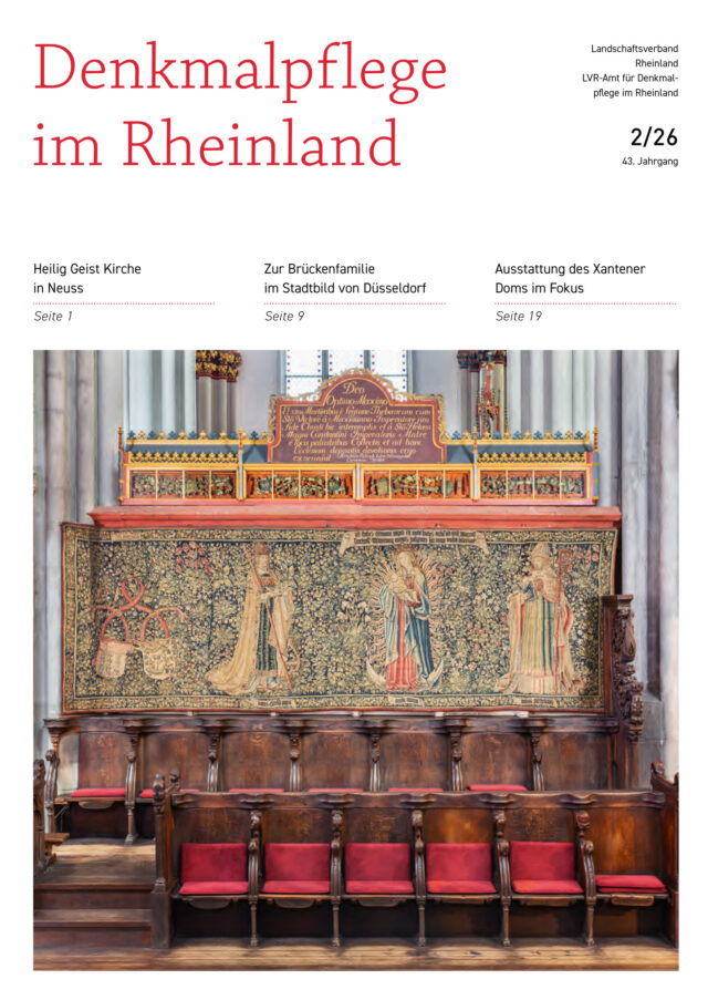 Cover: Denkmalpflege im Rheinland 2/2026