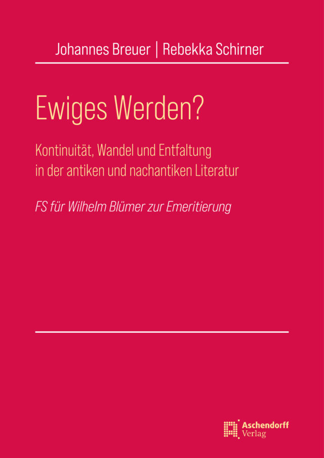Cover: Ewiges Werden?